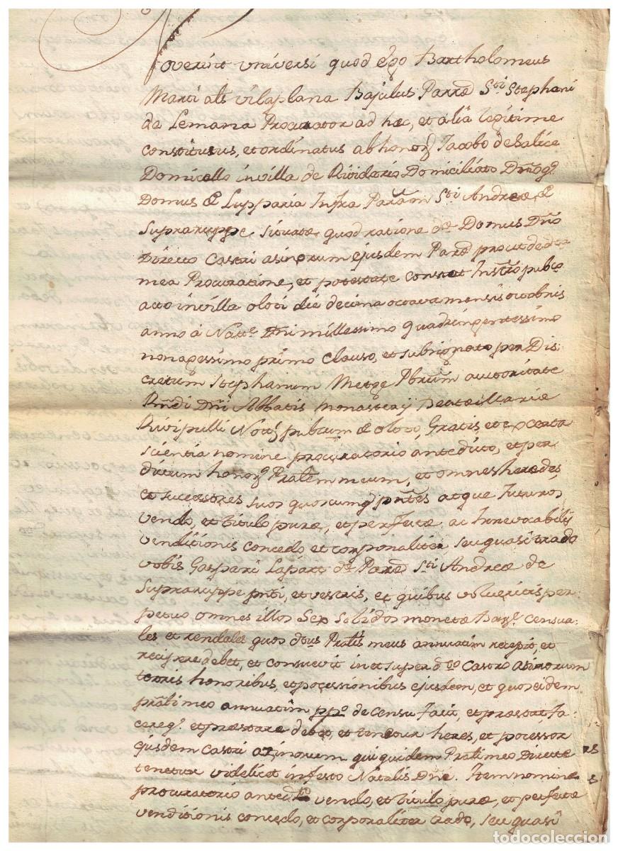 Manuscritos antiguos: ANTIGUO DOCUMENTO MANUSCRITO - LEER DESCRIPCION - - Foto 1