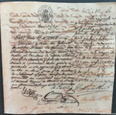 Manuscritos antiguos: 1853 CUBA * FIRMADO CAPITÁN GENERAL EL CONDE PEZUELA & OBISPO FRANCISCO FLEIX Y SOLÁNS