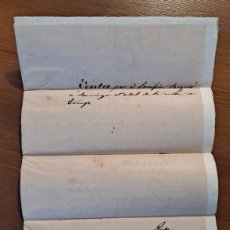 Manuscritos antiguos: DOCUMENTO MANUSCRITO DE VENTA PROPIEDAD DE LA VILLA DE TREMP, AÑO 1870. Lote 401027469