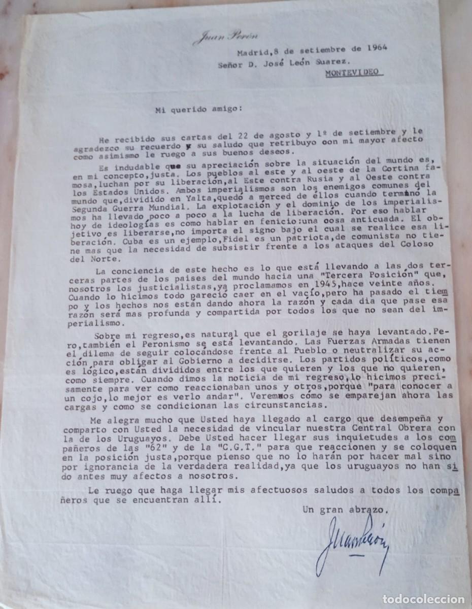 Manuscritos antiguos: PER&Oacute;N, JUAN DOMINGO. - Foto 2