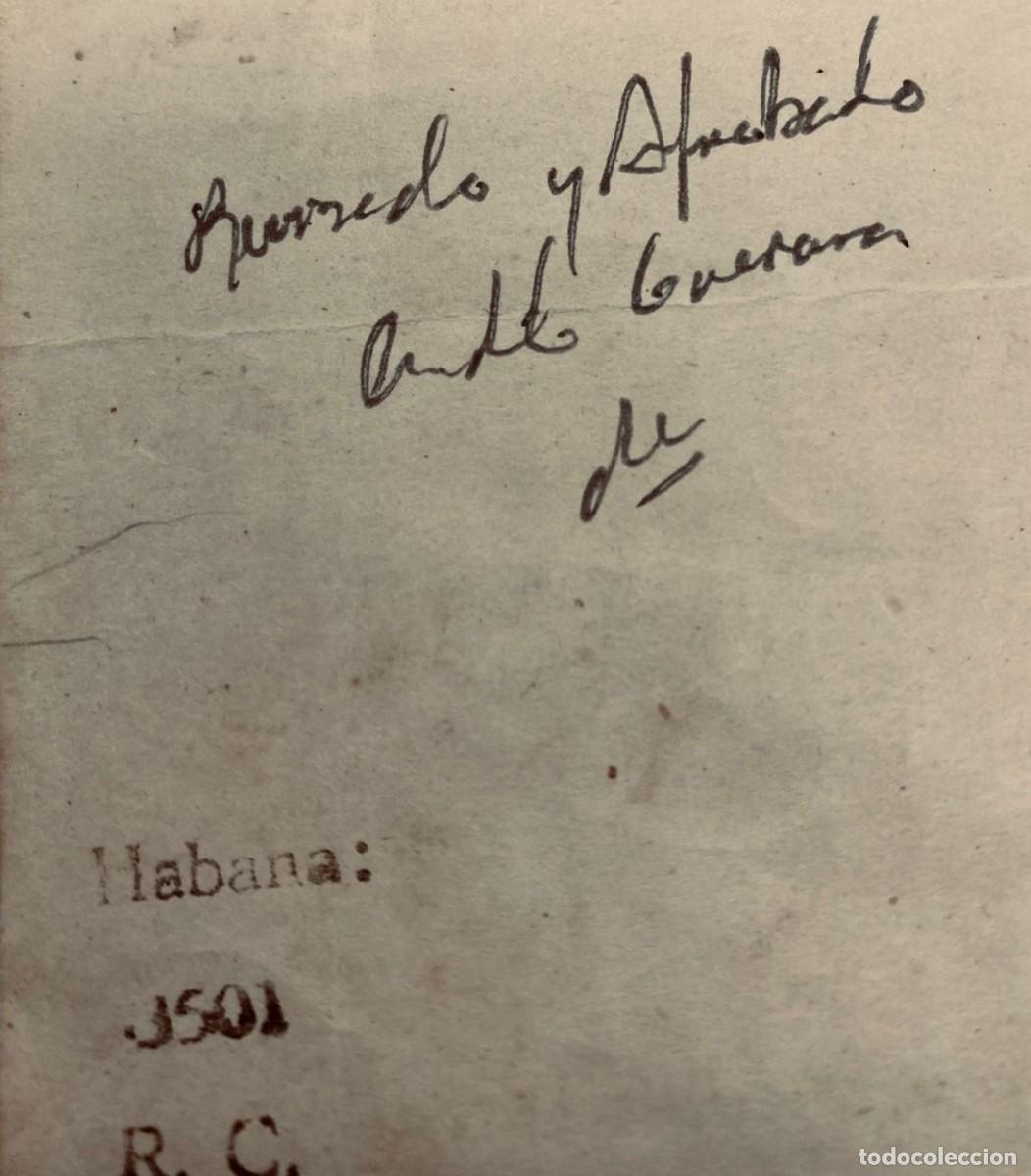 Manuscritos antiguos: Documento firmado por el Che Guevara - Foto 2