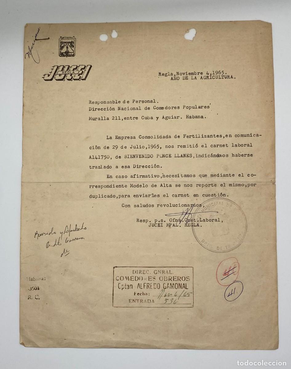 Manuscritos antiguos: Documento firmado por el Che Guevara - Foto 3