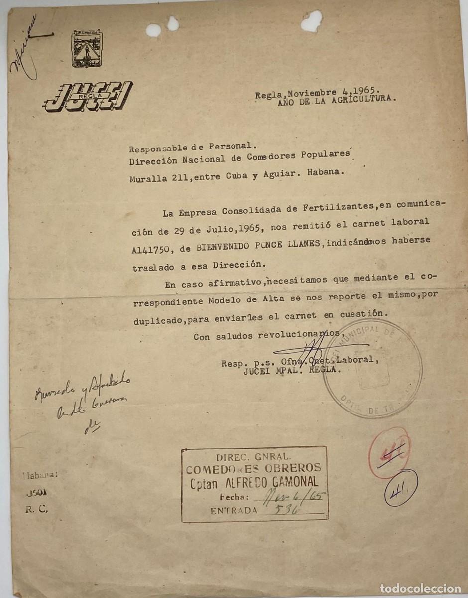 Manuscritos antiguos: Documento firmado por el Che Guevara - Foto 5