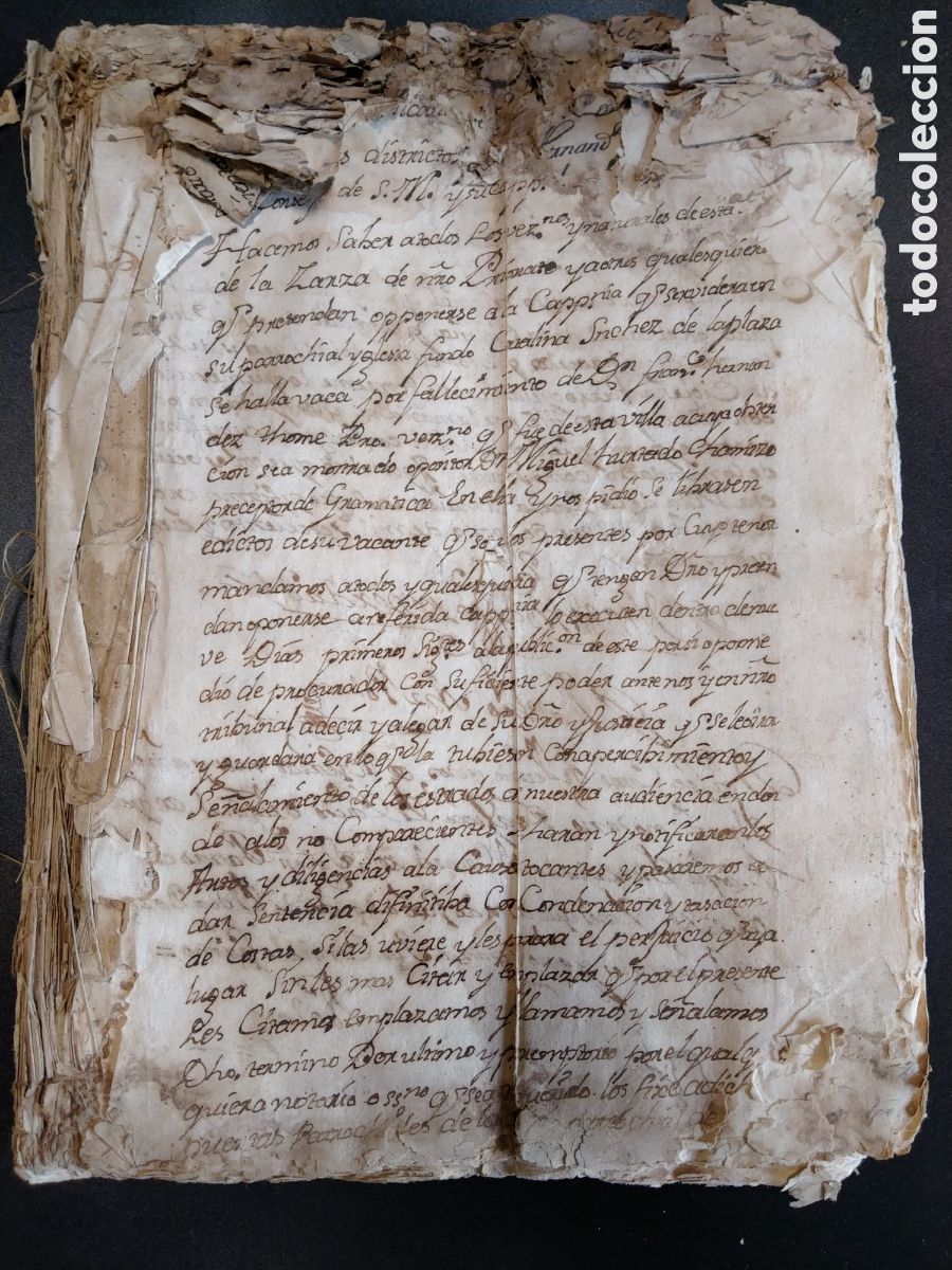 Manuscritos antiguos: ESCRITURA TESTAMENTARIA DE 1752. - Foto 6