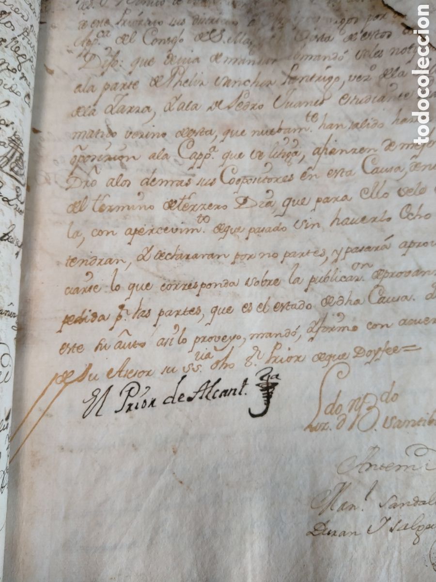 Manuscritos antiguos: ESCRITURA TESTAMENTARIA DE 1752. - Foto 7