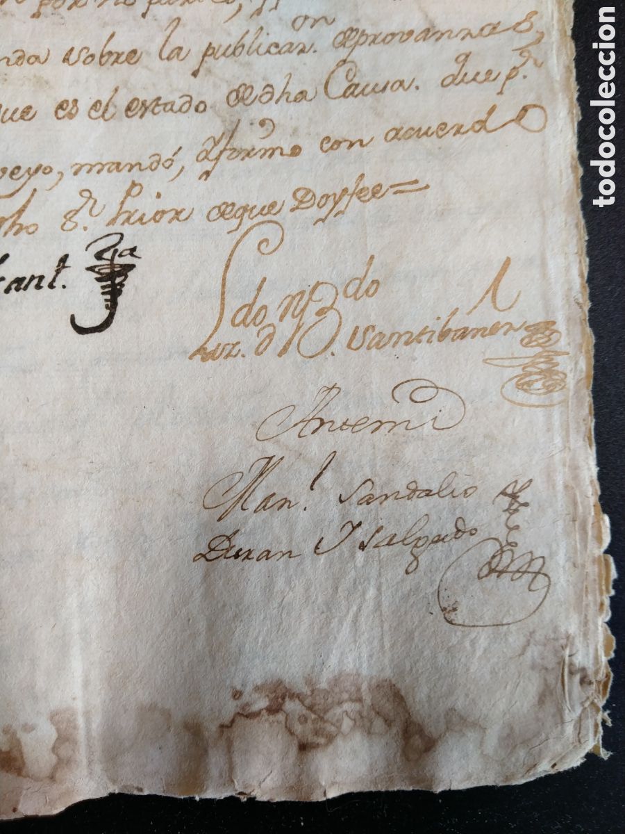 Manuscritos antiguos: ESCRITURA TESTAMENTARIA DE 1752. - Foto 12