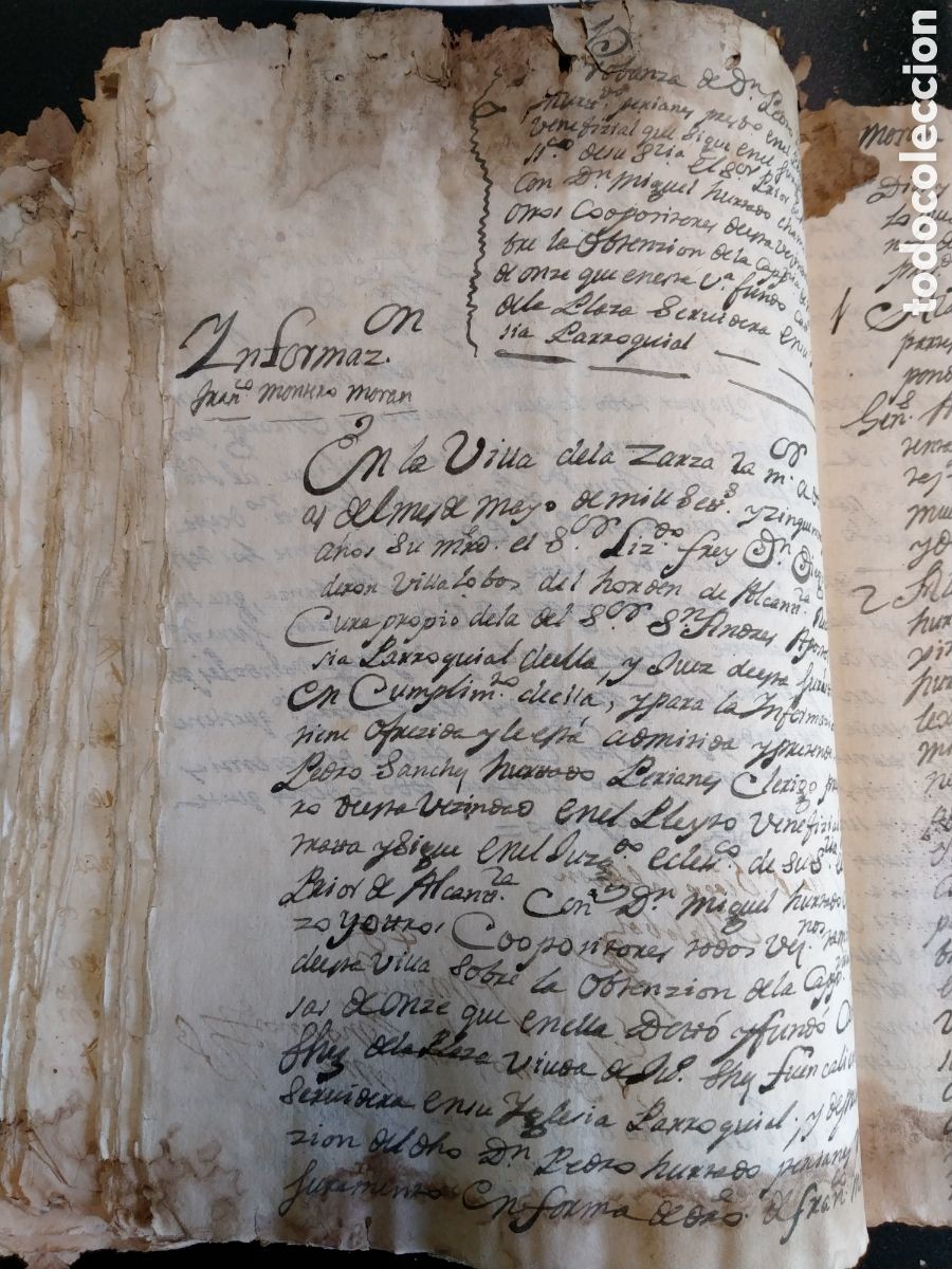 Manuscritos antiguos: ESCRITURA TESTAMENTARIA DE 1752. - Foto 13