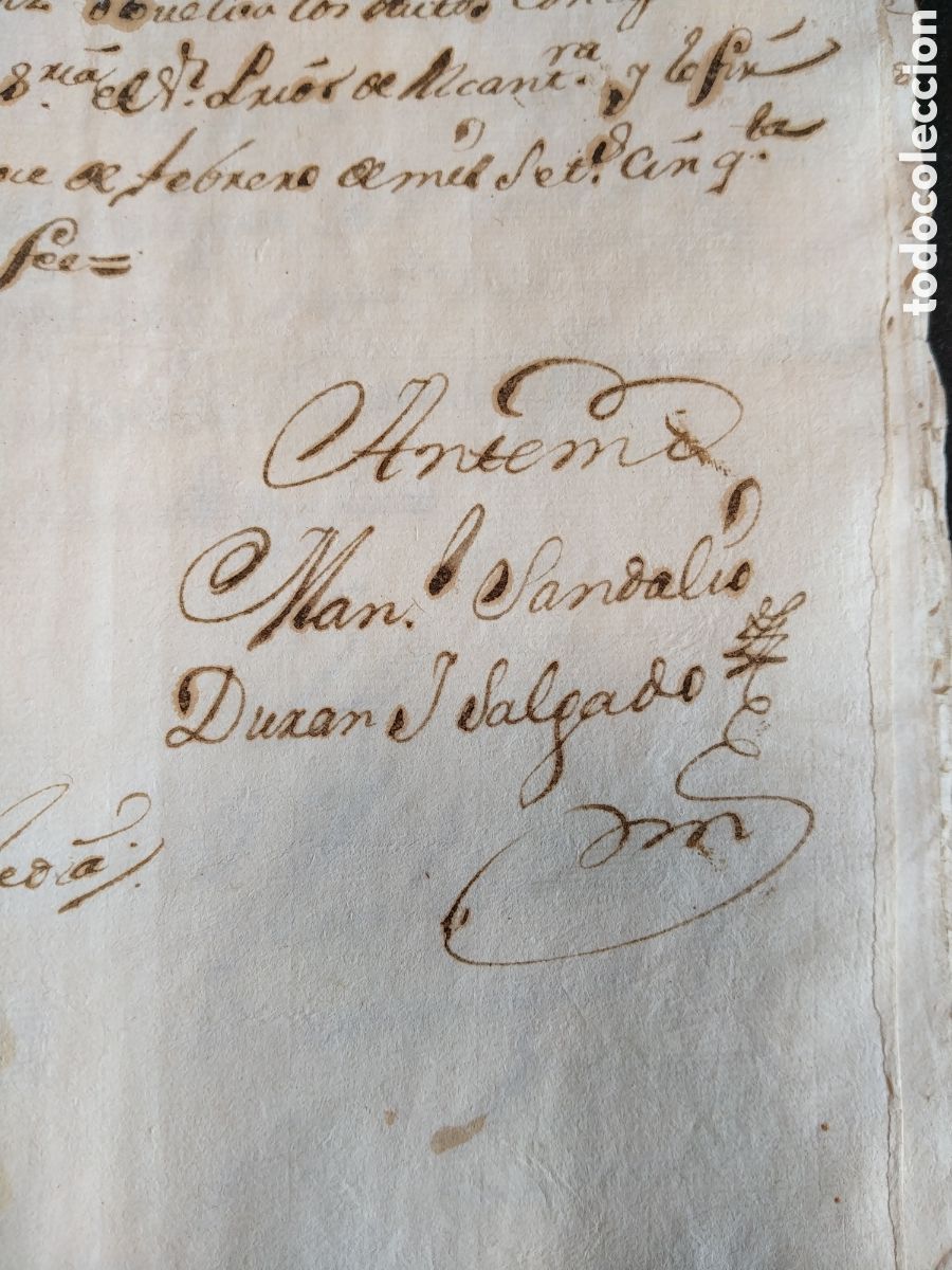 Manuscritos antiguos: ESCRITURA TESTAMENTARIA DE 1752. - Foto 14