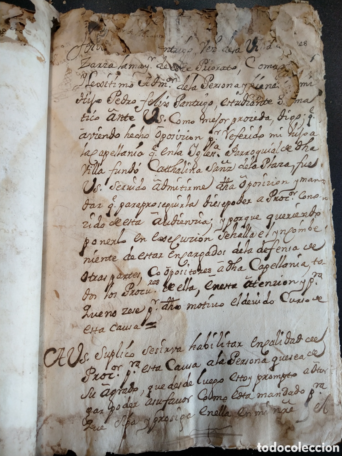 Manuscritos antiguos: ESCRITURA TESTAMENTARIA DE 1752. - Foto 1
