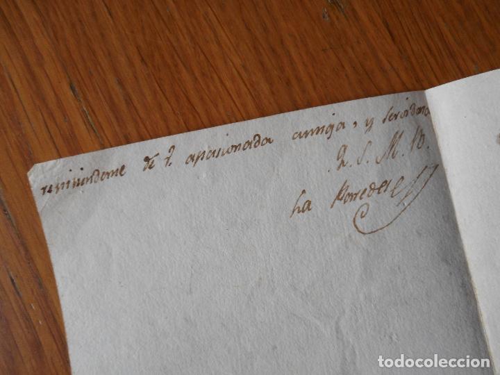 Manuscritos antiguos: ANTIGUA CARTA MANUSCRITO FAIA 1822 - Foto 2