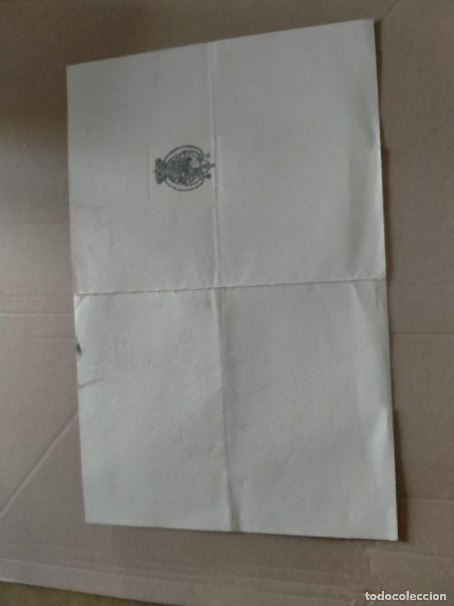 Manuscritos antiguos: documento invitacion real don carlos de borbon etc - Foto 2