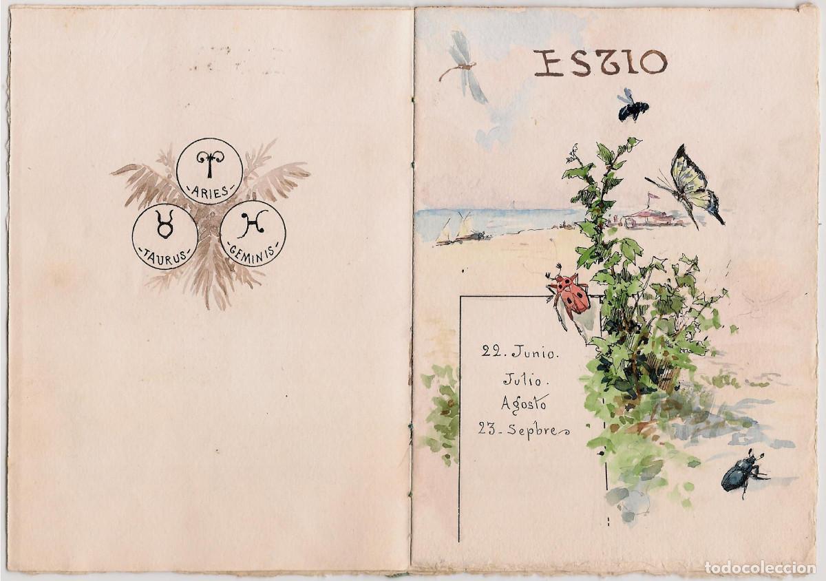 Manuscritos antiguos: ferrer46. Almanaque de las 4 Estaciones - Foto 4