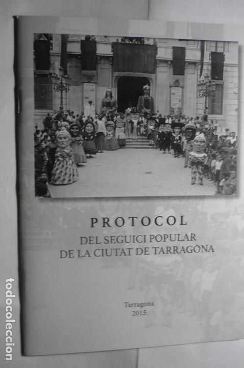 Manuscritos antiguos: LIBRITO CATALAN PROTOCOLO DE TARRAGONA.-FESTIVA 2015-26 PAG. - Foto 1