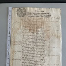 Manuscritos antiguos: MANUSCRITO. AÑO 1655