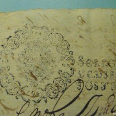 Manuscritos antiguos: SELLO CUARTO 4º QVARTO - 10 MARAVEDIS AÑO 1693 - DOCUMENTO MANUSCRITO - CARLOS II - TIMBROLOGÍA