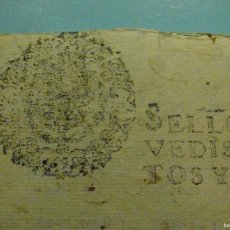 Manuscritos antiguos: SELLO CUARTO 4º QVARTO - 10 MARAVEDIS AÑO 1699 - DOCUMENTO MANUSCRITO - CARLOS II - TIMBROLOGÍA