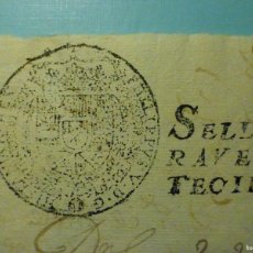 Manuscritos antiguos: SELLO CUARTO 4º QVARTO - 10 MARAVEDIS AÑO 1706 - SIGNO NOTARIAL ESCRIBA, FELIPE V - TIMBROLOGÍA