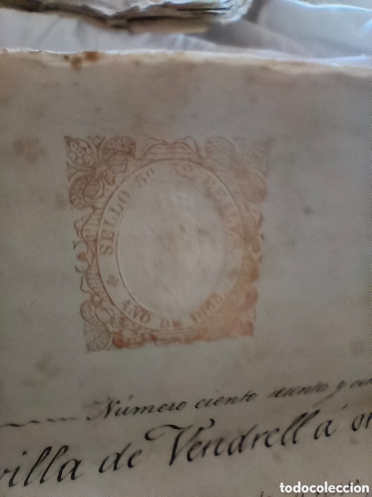 Manuscritos antiguos: Escritura Matrimonio con dote 1865 - Foto 10