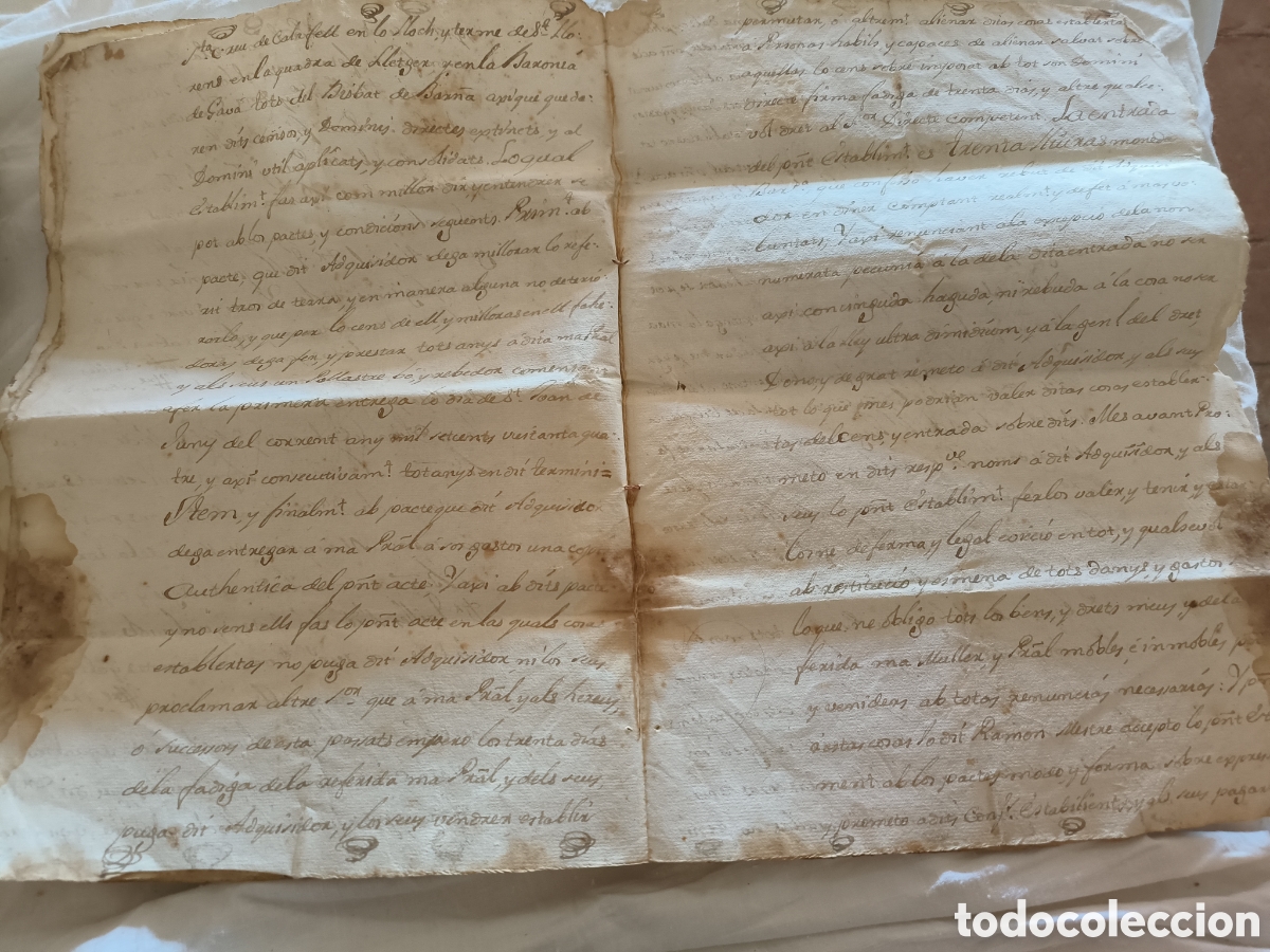 Manuscritos antiguos: Escrituras 1781 - Foto 5