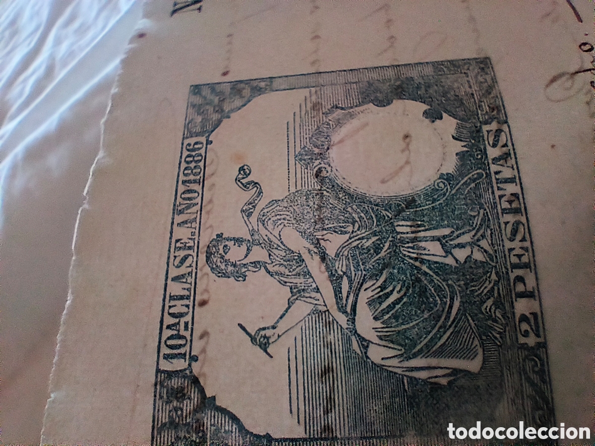 Manuscritos antiguos: Escritura venta 1886 - Foto 13