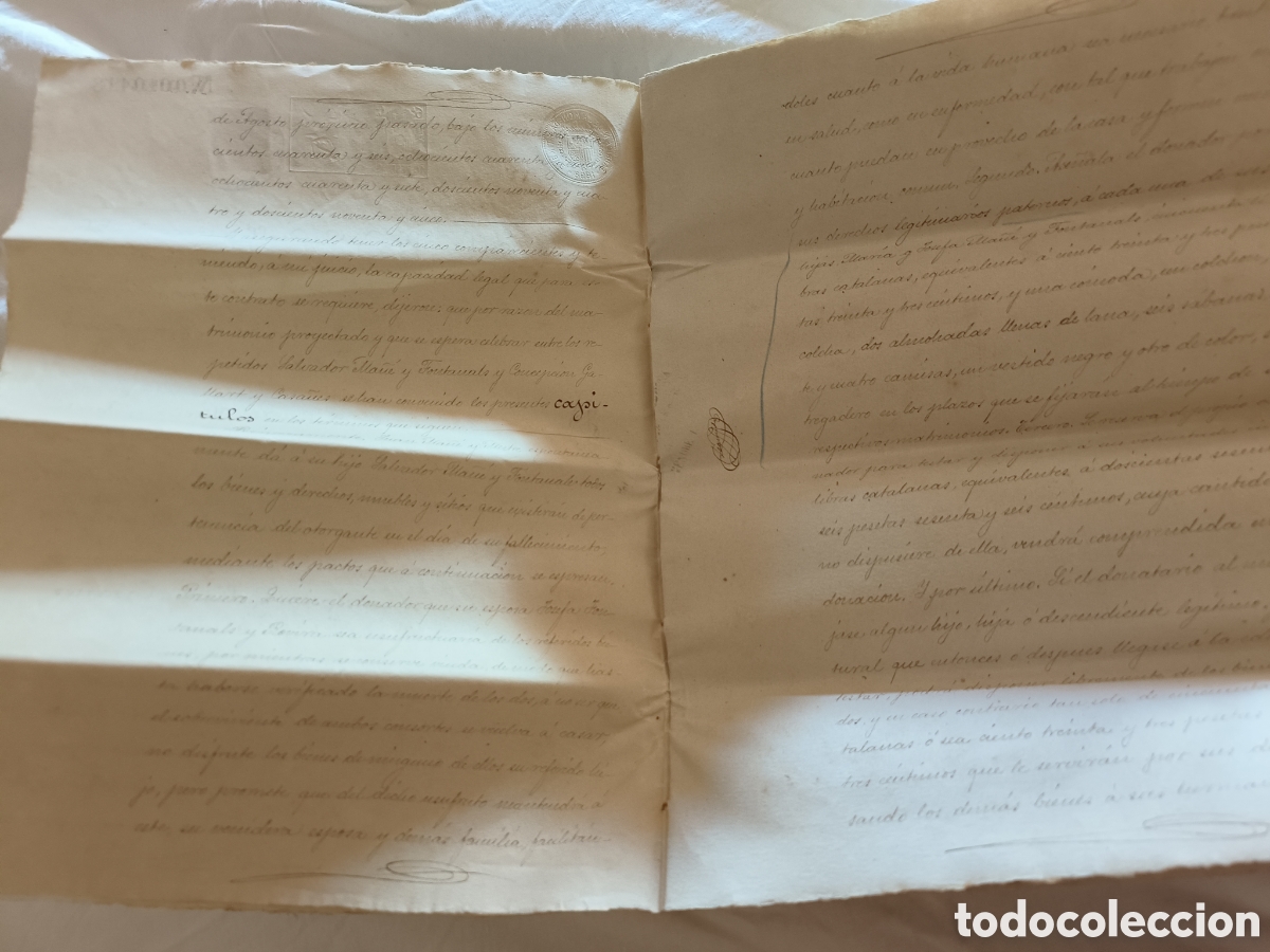 Manuscritos antiguos: Escritura 1898 - Foto 7