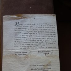 Manuscritos antiguos: CABILDO DE SANTANDER, PARROQUIA DE POLANCO, ADVERTENCIA MALVERSACIÓN, 1817