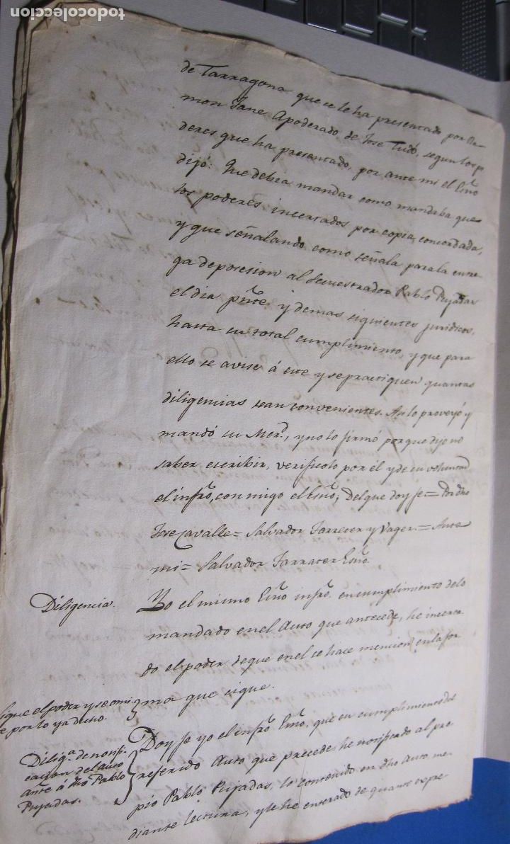 Manuscritos antiguos: VILLA DE TIVISSA, ALBIOL, 3 JULIO 1828 - Foto 4