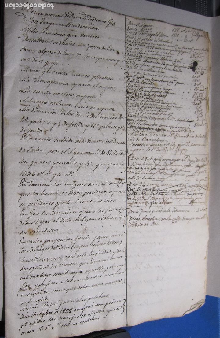 Manuscritos antiguos: VILLA DE TIVISSA, ALBIOL, 3 JULIO 1828 - Foto 5
