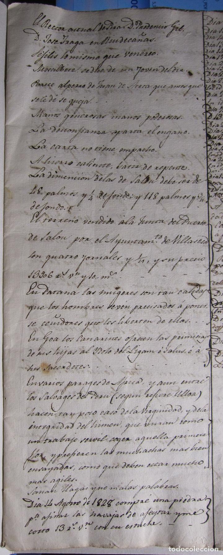 Manuscritos antiguos: VILLA DE TIVISSA, ALBIOL, 3 JULIO 1828 - Foto 6