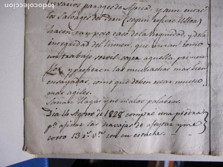 Manuscritos antiguos: VILLA DE TIVISSA, ALBIOL, 3 JULIO 1828 - Foto 7