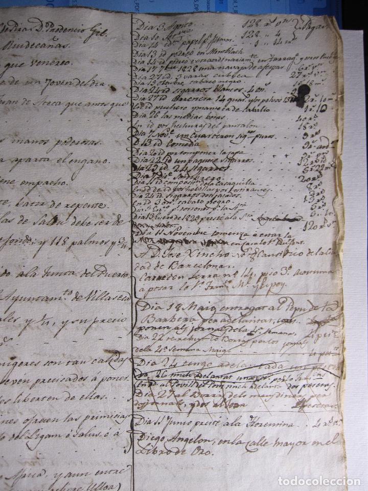 Manuscritos antiguos: VILLA DE TIVISSA, ALBIOL, 3 JULIO 1828 - Foto 8