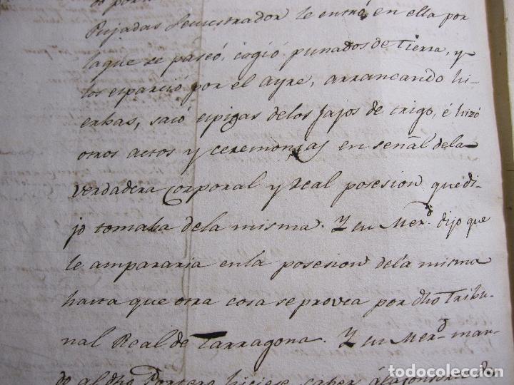 Manuscritos antiguos: VILLA DE TIVISSA, ALBIOL, 3 JULIO 1828 - Foto 9