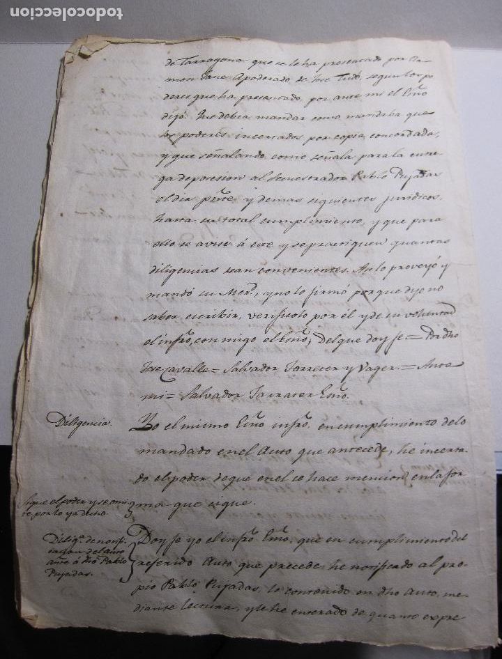 Manuscritos antiguos: VILLA DE TIVISSA, ALBIOL, 3 JULIO 1828 - Foto 17