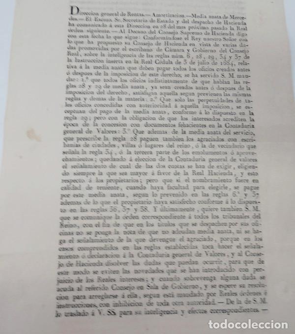 Manuscritos antiguos: LOTE DE 8 DOCUMENTOS A&Ntilde;OS 1773 a 1883 - Foto 5