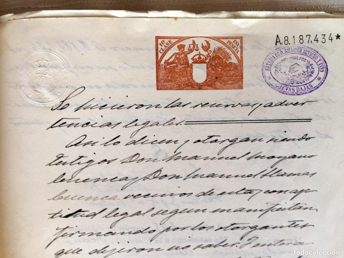 Manuscritos antiguos: Escrituras de compraventa de 1906 - Foto 3