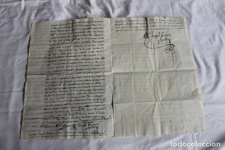 Manuscritos antiguos: DOCUMENTO MURCIA 1782, TOTANA - Foto 2