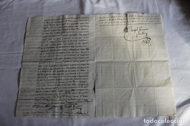 Manuscritos antiguos: DOCUMENTO MURCIA 1782, TOTANA - Foto 4