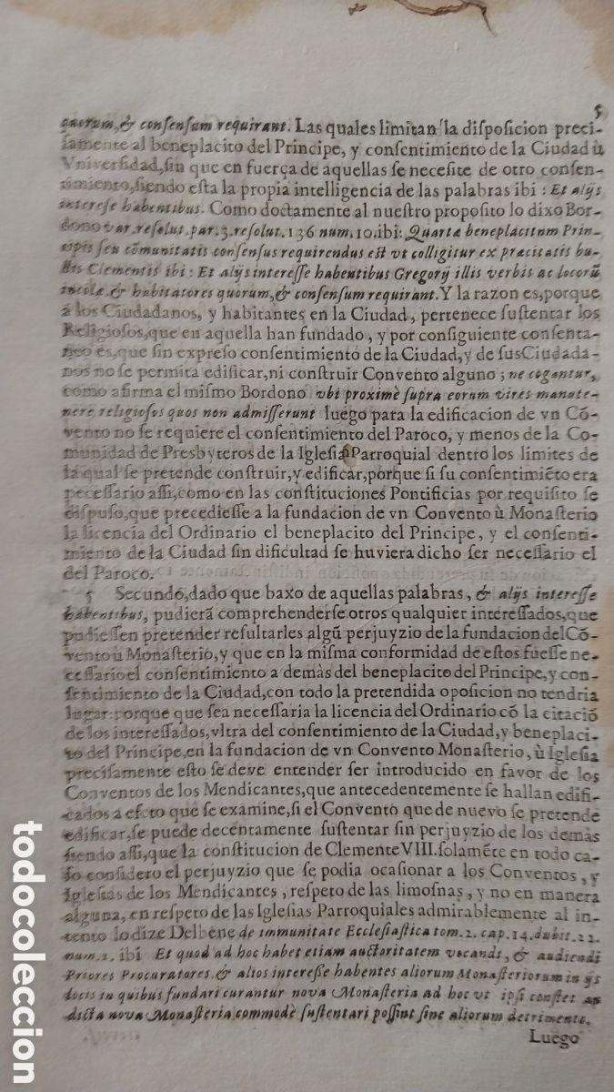 Manuscritos antiguos: DEMOSTRACION DE QUE UN MEMORABLE A SALIDO A LA LUZ - Foto 3
