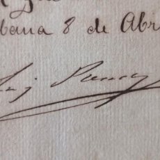 Manuscritos antiguos: 1882 CUBA NOBLEZA * FIRMADO POR CAPITÁN GENERAL LUIS PRENDERGATS GORDON MARQUÉS VICTORIA LAS TUNAS