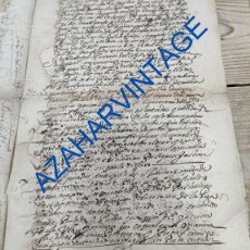 Manuscritos antiguos: MARIA, VELEZ BLANCO, ALMERIA, 1617, MANUSCRITO DE CENSO , 4 PAGINAS