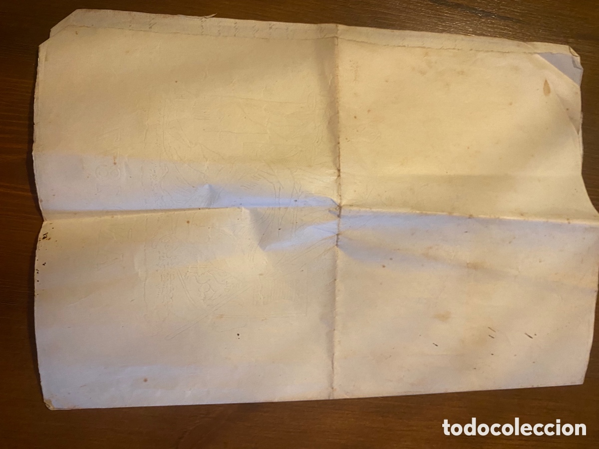 Manuscritos antiguos: Certificado de bautismo 1877 obispado del Urgell - Foto 9