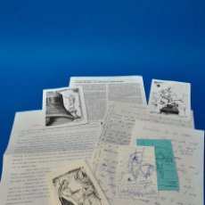 Manuscritos antiguos: DOC-405. LOTE DE DOCUMENTOS RELACIONADOS CON ANTONI BATLLORI.