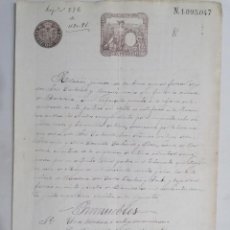 Manuscritos antiguos: ANTIGUO TESTAMENTO FIGUERAS, 3 DE FEBRERO DE 1891