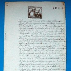Manuscritos antiguos: ANTIGUO MANUSCRITO: VILVESTRE DE MUÑO (BURGOS). AÑO 1884