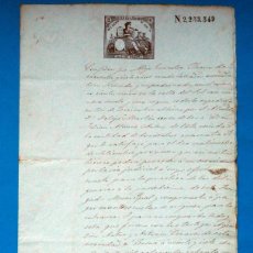 Manuscritos antiguos: ANTIGUO MANUSCRITO: NEBREDA (BURGOS). AÑO 1880