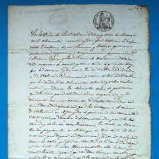 Manuscritos antiguos: ANTIGUO MANUSCRITO: LOS BALBASES (BURGOS). AÑO 1862