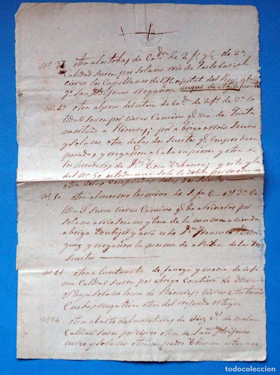 Manuscritos antiguos: ANTIGUO MANUSCRITO: BURGOS. - Foto 1