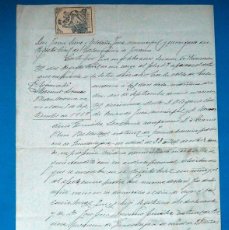 Manuscritos antiguos: ANTIGUO DOCUMENTO: TALAMANCA (BARCELONA). AÑO 1919