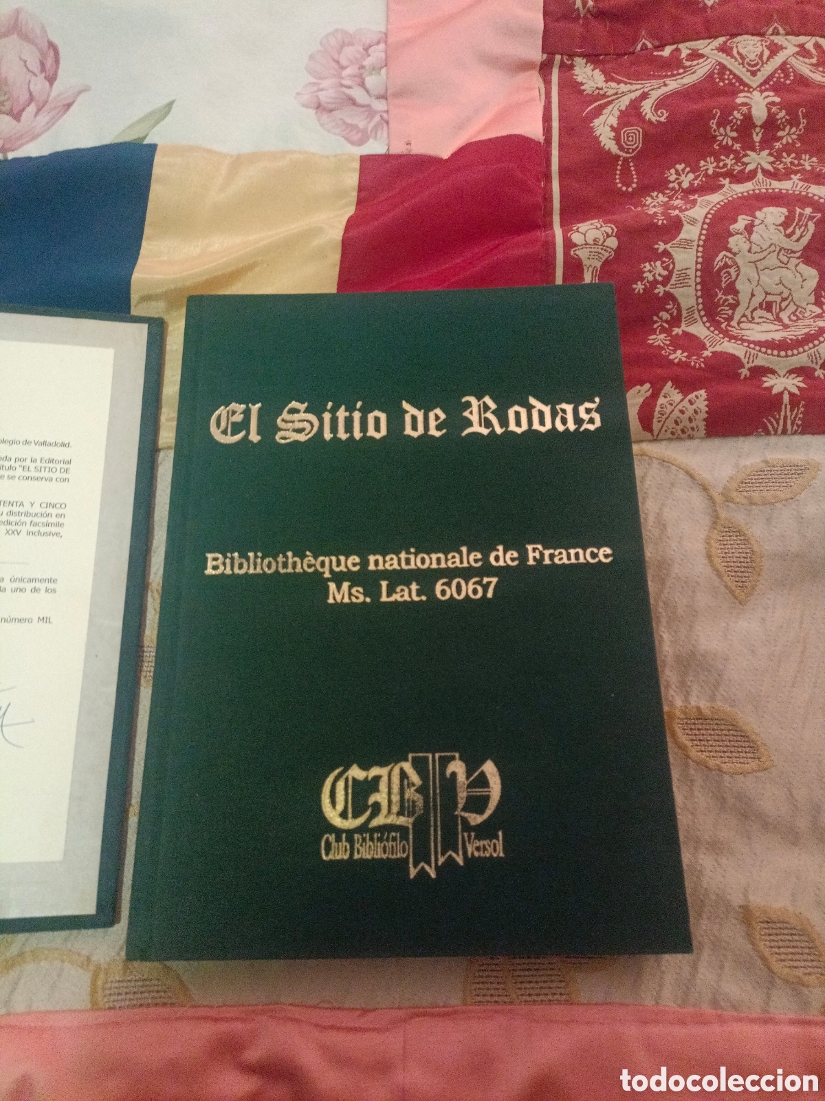 Manuscritos antigos: Facs&iacute;mil EL SITIO DE RODAS