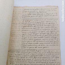 Manuscritos antiguos: MEMÒRIA DEMOSTRACIONES PÚBLICAS COLOCACIÓN PIEDRA PUERTO TARRAGONA 1803